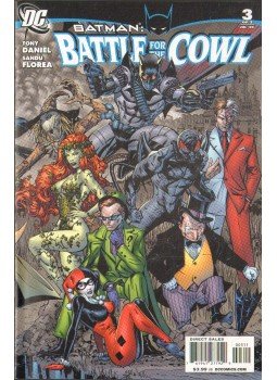 Daniel, Tony, Florea, Sandu - Batman: Battle for the Cowl 3. Daniel, Tony, Florea, Sandu - Batman: Battle for the Cowl 3., 2009 antikvár könyv