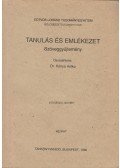 Dr. Kónya Anikó - Tanulás és emlékezet
