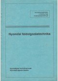 Tóth György - Nyomdai feldolgozástechnika