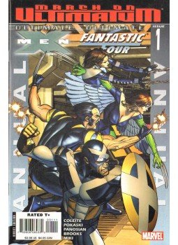 Panosian, Dan, Pokaski, Joe, Coleite, Aron, Brooks, Mark - Ultimate X-Men/Ultimate Fantastic Four Annual No. 1 Panosian, Dan, Pokaski, Joe, Coleite, Aron, Brooks, Mark - Ultimate X-Men/Ultimate Fantastic Four Annual No. 1, 2008 antikvár könyv