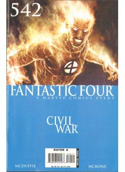 McDuffie, Dwayne, Mike McKone - Fantastic Four No. 542 McDuffie, Dwayne, Mike McKone - Fantastic Four No. 542, 2007 antikvár könyv