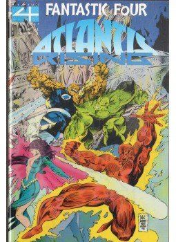 Wyman, M. C., Herdling, Glenn, Defalco, Tom - Fantastic Four: Atlantis Rising Vol. 1. No. 1 Wyman, M. C., Herdling, Glenn, Defalco, Tom - Fantastic Four: Atlantis Rising Vol. 1. No. 1, 1995 antikvár könyv
