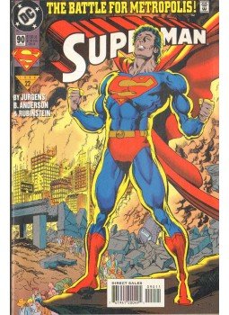 Jurgens, Dan, Anderson, Brent - Superman 90. Jurgens, Dan, Anderson, Brent - Superman 90., 1994 antikvár könyv