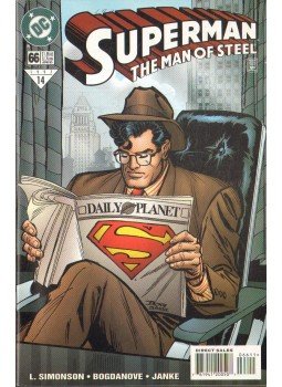 Simonson, Louise, Bogdanove, Jon - Superman: The Man of Steel 66. Simonson, Louise, Bogdanove, Jon - Superman: The Man of Steel 66., 1997 antikvár könyv