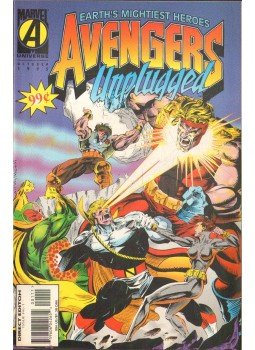 Wyman, M. C., Herdling, Glenn - Avengers Unplugged Vol. 1. No. 1 Wyman, M. C., Herdling, Glenn - Avengers Unplugged Vol. 1. No. 1, 1995 antikvár könyv