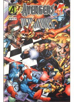 Wyman, M. C., Herdling, Glenn, Medina, Angel - Avengers/Ultraforce Vol. 1. No. 1 Wyman, M. C., Herdling, Glenn, Medina, Angel - Avengers/Ultraforce Vol. 1. No. 1, 1995 antikvár könyv