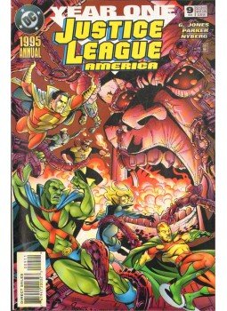 Jones, Gerard, Jeff Parker - Justice League America Annual 9. Jones, Gerard, Jeff Parker - Justice League America Annual 9., 1995 antikvár könyv