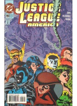 Jones, Gerard, Wojtkiewicz, Chuck - Justice League America 95. Jones, Gerard, Wojtkiewicz, Chuck - Justice League America 95., 1995 antikvár könyv