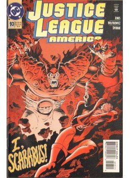 Jones, Gerard, Wojtkiewicz, Chuck - Justice League America 93. Jones, Gerard, Wojtkiewicz, Chuck - Justice League America 93., 1994 antikvár könyv