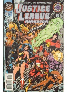 Jones, Gerard, Wojtkiewicz, Chuck - Justice League America 0. Jones, Gerard, Wojtkiewicz, Chuck - Justice League America 0., 1994 antikvár könyv