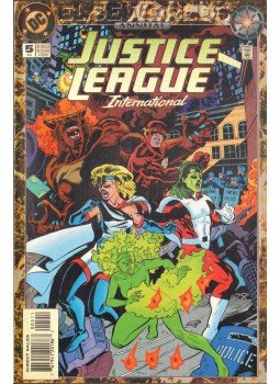 Jones, Gerard, Chansamone, Kiki - Justice League International Annual 5. Jones, Gerard, Chansamone, Kiki - Justice League International Annual 5., 1994 antikvár könyv