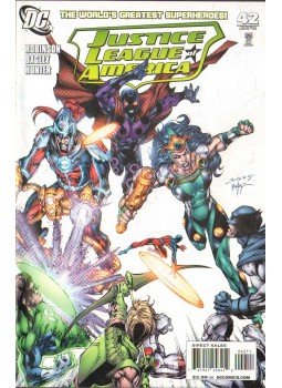 Bagley, Mark, James Robinson - Justice League of America 42. Bagley, Mark, James Robinson - Justice League of America 42., 2010 antikvár könyv