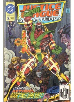 Friedman, Michael Jan, Waid, Mark, Pelletier, Paul, Velluto, Sal, Mayhew, Mike, Wieringo, Mike, Rodriguez, Dan, Fryer, Kim - Justice League International Quarterly 12. Friedman, Michael Jan, Waid, Mark, Pelletier, Paul, Velluto, Sal, Mayhew, Mike, Wieringo, Mike, Rodriguez, Dan, Fryer, Kim - Justice League International Quarterly 12., 1993 antikvár könyv