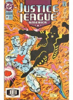 West, Kevin J,, Vado, Dan - Justice League America 81. West, Kevin J,, Vado, Dan - Justice League America 81., 1993 antikvár könyv