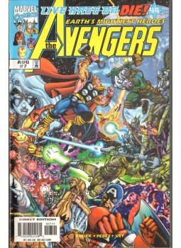 Pérez, George, Busiek, Kurt - Avengers Vol. 3. No. 7 Pérez, George, Busiek, Kurt - Avengers Vol. 3. No. 7, 1998 antikvár könyv