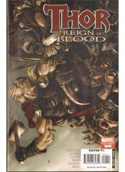 Fraction, Matt, Evans, Khari - Thor: Reign of Blood No. 1 Fraction, Matt, Evans, Khari - Thor: Reign of Blood No. 1, 2008 antikvár könyv
