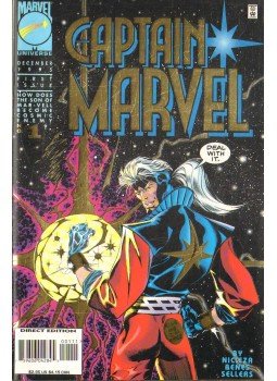 Nicieza, Fabian, Benes, Ed - Captain Marvel Vol. 1. No. 1 Nicieza, Fabian, Benes, Ed - Captain Marvel Vol. 1. No. 1, 1995 antikvár könyv