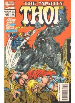 Thomas, Roy, Johnson, Stewart - The Mighty Thor Vol. 1. No. 477 Thomas, Roy, Johnson, Stewart - The Mighty Thor Vol. 1. No. 477, 1994 antikvár könyv