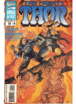 Thomas, Roy, Greenberg, Glenn, DeCaire, Jerry, Harrison, Lou - The Mighty Thor Annual Vol. 1. No. 19 Thomas, Roy, Greenberg, Glenn, DeCaire, Jerry, Harrison, Lou - The Mighty Thor Annual Vol. 1. No. 19, 1994 antikvár könyv