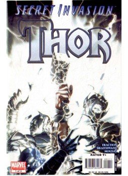 Fraction, Matt, Braithwaite, Dougie - Secret Invasion: Thor No. 1 Fraction, Matt, Braithwaite, Dougie - Secret Invasion: Thor No. 1, 2008 antikvár könyv