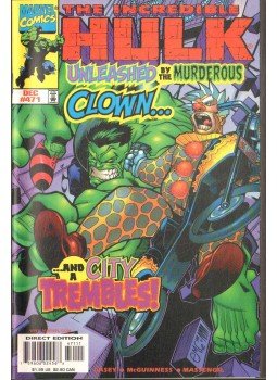 Casey, Joe, McGuiness, Ed - The Incredible Hulk Vol. 1. No. 471 Casey, Joe, McGuiness, Ed - The Incredible Hulk Vol. 1. No. 471, 1998 antikvár könyv