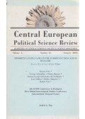 Simon János (szerk.) - Central European Political Science Review vol. 5. no. 16.