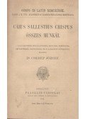 Sallustius Crispus, Caius - Caius Sallustius Crispus összes munkái