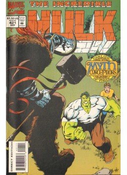 David, Peter, Frank, Gary - The Incredible Hulk Vol. 1. No. 421 David, Peter, Frank, Gary - The Incredible Hulk Vol. 1. No. 421, 1994 antikvár könyv