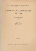 Huszár Tibor,Somlai Péter - A szociológia története 1917-ig I. kötet