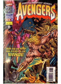 Kavanagh, Terry, Raab, Ben, Deodato, Mike Jr. - Avengers Vol. 1. No. 398 Kavanagh, Terry, Raab, Ben, Deodato, Mike Jr. - Avengers Vol. 1. No. 398, 1996 antikvár könyv