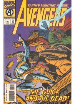 Cavalieri, Joey, Miehm, Grant - The Avengers Vol. 1. No. 377 Cavalieri, Joey, Miehm, Grant - The Avengers Vol. 1. No. 377, 1994 antikvár könyv