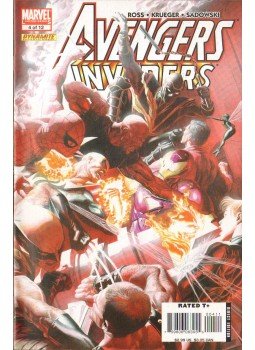 Sadowski, Steve, Jim Krueger, Alex Ross - Avengers/Invaders No. 4 Sadowski, Steve, Jim Krueger, Alex Ross - Avengers/Invaders No. 4, 2008 antikvár könyv