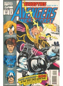 Thomas, Roy, Ross, Dave - Avengers West Coast Vol. 2. No. 101 Thomas, Roy, Ross, Dave - Avengers West Coast Vol. 2. No. 101, 1993 antikvár könyv