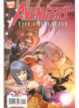 Slott, Dan, Larroca, Salvador, Giandomenico, Carmine di, Gage, Christos N., Scherberger, Patrick, Henry, Clayton, Uy, Steve, Feister, Tom - Avengers: The Initiative Annual No. 1 Slott, Dan, Larroca, Salvador, Giandomenico, Carmine di, Gage, Christos N., Scherberger, Patrick, Henry, Clayton, Uy, Steve, Feister, Tom - Avengers: The Initiative Annual No. 1, 2008 antikvár könyv
