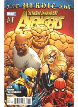 Bendis, Brian Michael, Immonen, Stuart - New Avengers No. 1 Bendis, Brian Michael, Immonen, Stuart - New Avengers No. 1, 2010 antikvár könyv