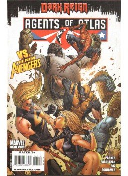 Pagulayan, Carlo, Jeff Parker - Agents of Atlas No. 5 Pagulayan, Carlo, Jeff Parker - Agents of Atlas No. 5, 2009 antikvár könyv