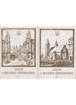 Mészáros György (szerk.), Vízy László - Adatok a belváros történetéhez I-II. Mészáros György (szerk.), Vízy László - Adatok a belváros történetéhez I-II., Budapest 1993 antikvár könyv