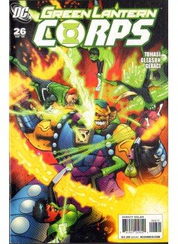 Gleason, Patrick, Tomasi, Peter J. - Green Lantern Corps 26. Gleason, Patrick, Tomasi, Peter J. - Green Lantern Corps 26., 2008 antikvár könyv