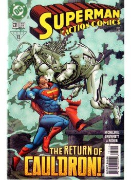 Grummett, Tom, Rodier, Denis, David Michelinie - Action Comics 731. Grummett, Tom, Rodier, Denis, David Michelinie - Action Comics 731., 1997 antikvár könyv