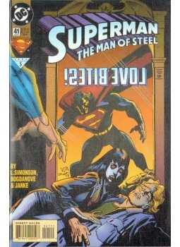 Simonson, Louise, Bogdanove, Jon - Superman: The Man of Steel 41. Simonson, Louise, Bogdanove, Jon - Superman: The Man of Steel 41., 1995 antikvár könyv