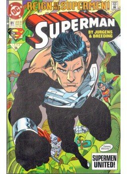 Jurgens, Dan, Breeding, Brett - Superman 81. Jurgens, Dan, Breeding, Brett - Superman 81., 1993 antikvár könyv