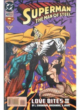 Simonson, Louise, Dutkiewicz, Michal - Superman: The Man of Steel 42. Simonson, Louise, Dutkiewicz, Michal - Superman: The Man of Steel 42., 1995 antikvár könyv