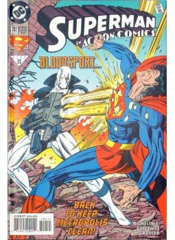 Guice, Jackson, Rodier, Denis, David Michelinie - Action Comics 702. Guice, Jackson, Rodier, Denis, David Michelinie - Action Comics 702., 1994 antikvár könyv