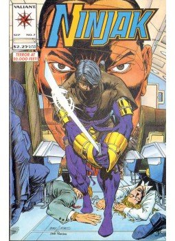 Lanning, Andy, Moretti, Mark, Currie, Andrew, Dan Abnett - Ninjak Vol. 1. No. 7 Lanning, Andy, Moretti, Mark, Currie, Andrew, Dan Abnett - Ninjak Vol. 1. No. 7, 1994 antikvár könyv