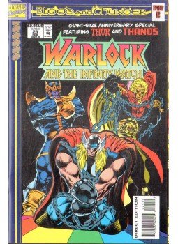 Starlin, Jim, Medina, Angel - Warlock and the Infinity Watch Vol. 1. No. 25 Starlin, Jim, Medina, Angel - Warlock and the Infinity Watch Vol. 1. No. 25, 1994 antikvár könyv