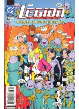 Waid, Mark, McCraw, Tom, Moder, Lee - Legion of Super-Heroes 63. Waid, Mark, McCraw, Tom, Moder, Lee - Legion of Super-Heroes 63., 1994 antikvár könyv