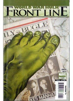 Jenkins, Paul, Bachs, Ramon - World War Hulk: Front Line No. 1 Jenkins, Paul, Bachs, Ramon - World War Hulk: Front Line No. 1, 2007 antikvár könyv
