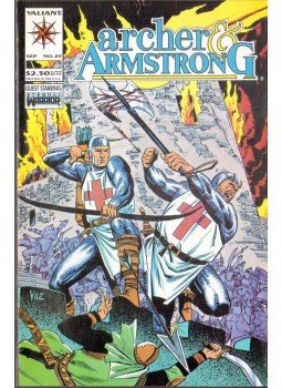 Vosburg, Mike, Mike Baron - Archer & Armstrong Vol. 1 no. 25 Vosburg, Mike, Mike Baron - Archer & Armstrong Vol. 1 no. 25, 1994 antikvár könyv