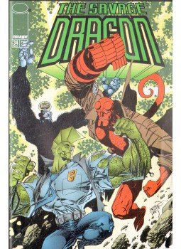Larsen, Erik - Savage Dragon No. 34 Larsen, Erik - Savage Dragon No. 34, 1996 antikvár könyv
