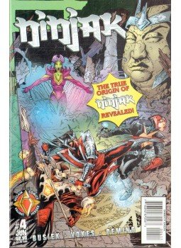 Busiek, Kurt, Vokes, Neil - Ninjak Vol. 2. No. 4 Busiek, Kurt, Vokes, Neil - Ninjak Vol. 2. No. 4, 1997 antikvár könyv